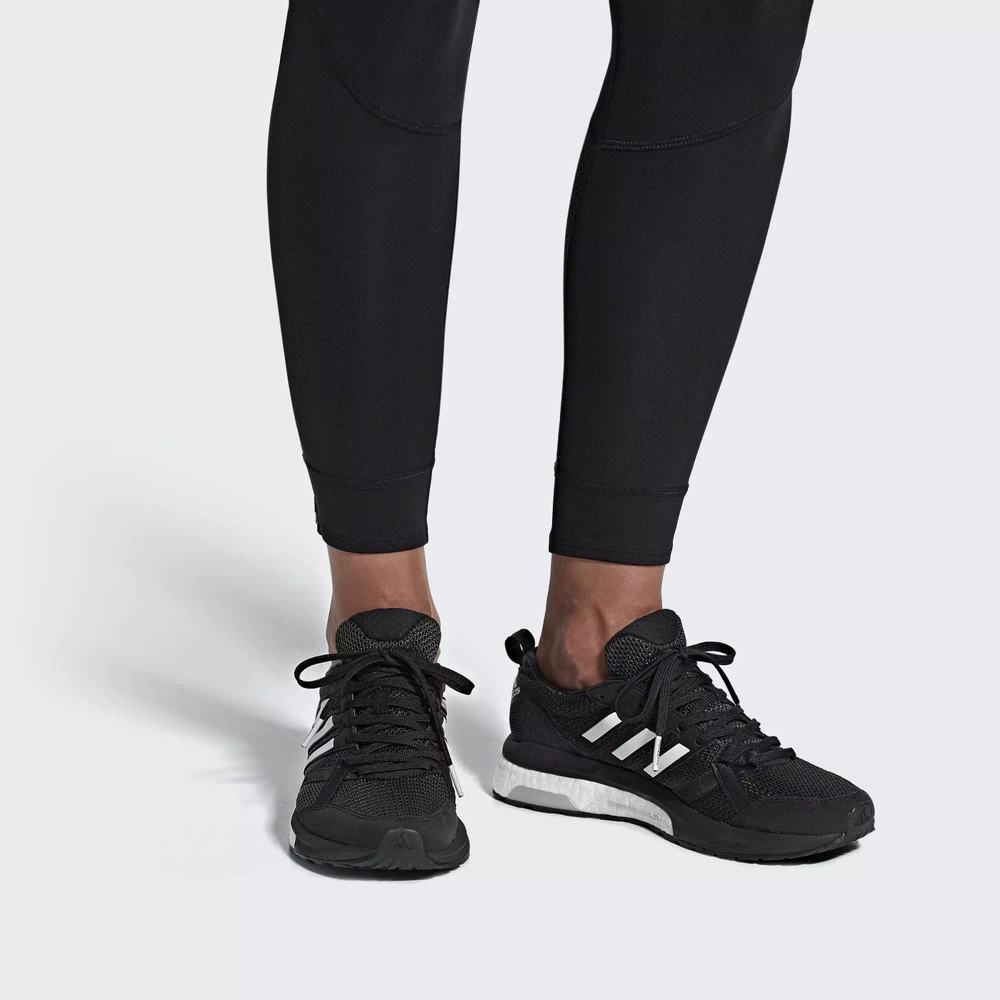 Adidas Adizero Tempo 9 Tenis Para Correr Negros Para Mujer (MX-43465)